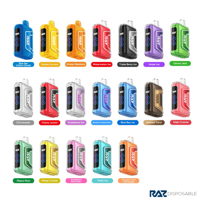 Raz 9000 Disposable Vape 5CT